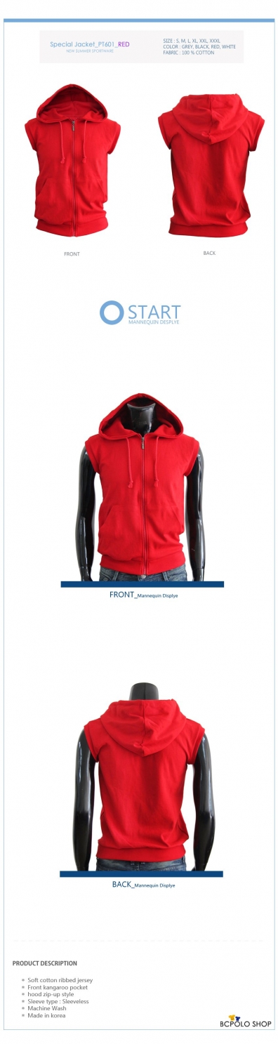 Bcpolo Men Zip Hoodie Sleeveless Zip Hoodie Cotton Fashion Zip Hoodie Cotton Hoodie