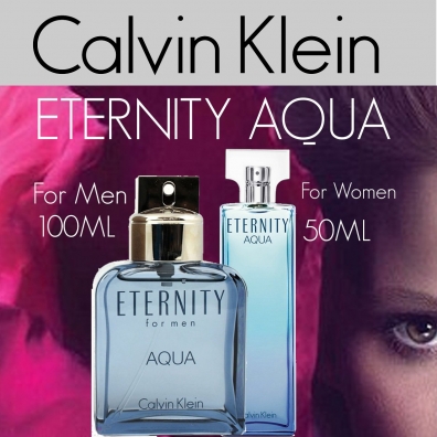 CK Eternity Aqua EDT 100 ml / ETERNITY AQUA WOMEN EDP SPRAY 50 ML